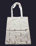 Handcrafted Warli Art Tote Bag | Eco-Friendly Cotton Tote by Aiwaj