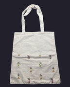 Handcrafted Warli Art Tote Bag | Eco-Friendly Cotton Tote by Aiwaj