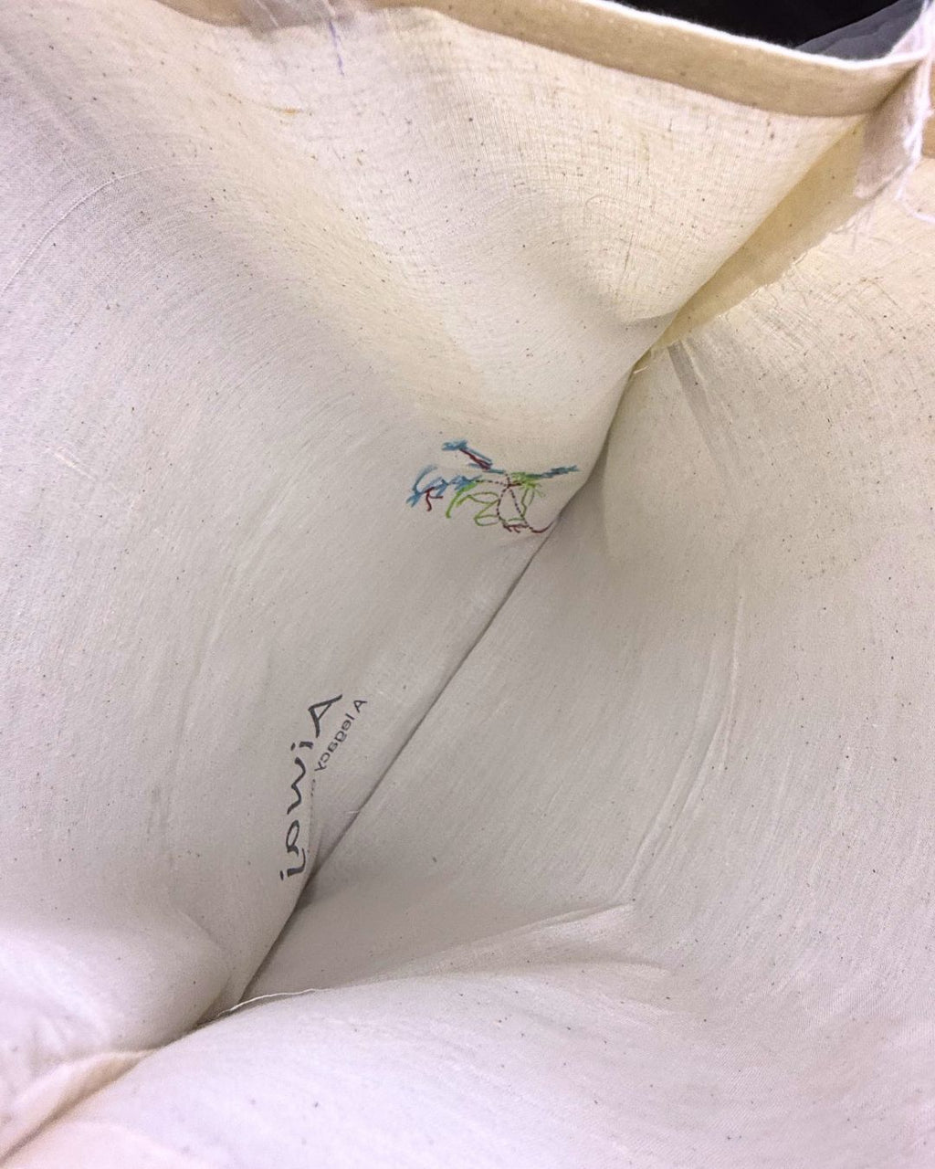 Handcrafted Lavender Print Tote Bag | Eco-Friendly Cotton Tote by Aiwaj