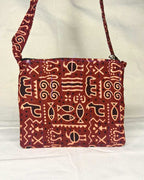 Handcrafted Fabric Sling Bag | Eco-Friendly Everyday Sling Bag by Aiwaj